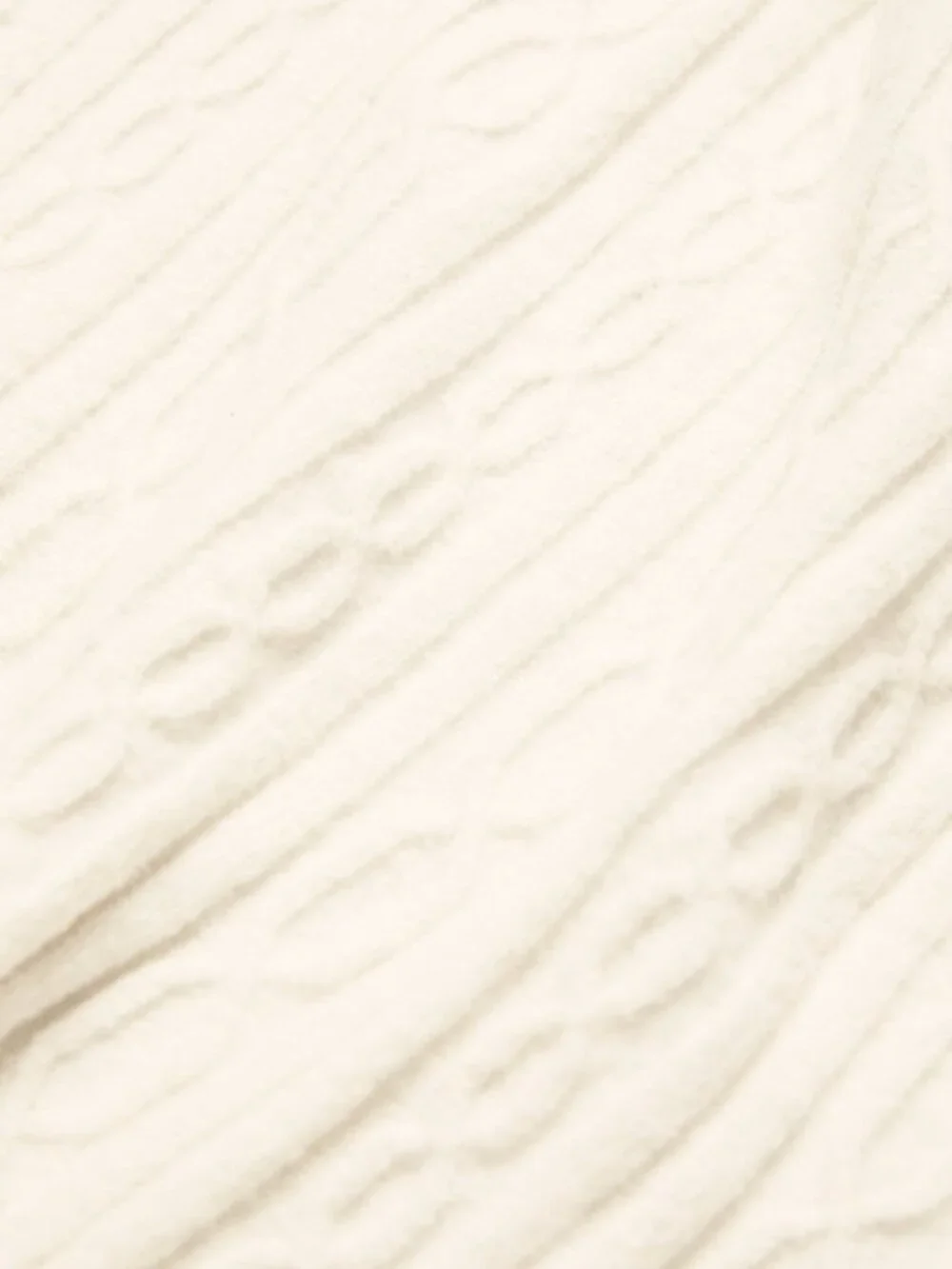 ALO Yoga NWOT Ivory Cable Knit Winter Bliss Pant Size Medium - Picture 7 of 7